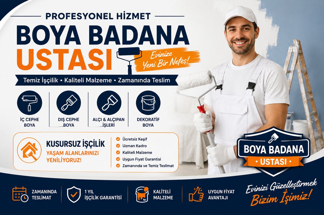 Rafet Paşa boya badana ustası – profesyonel boyacı